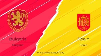 Nhận định Bulgaria vs Tây Ban Nha, 01h45 ngày 05/09/2025: Khó cho Những chú sư tử